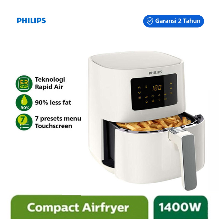 Philips Air Fryer HD9252/20 - Putih